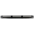 made in china 19 Inch 1U Cat 5e 24/36/48 Port Patch Panel, amp 24 port patch panel ethernet